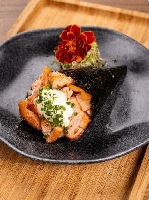 Temaki de Salmão Grelhado